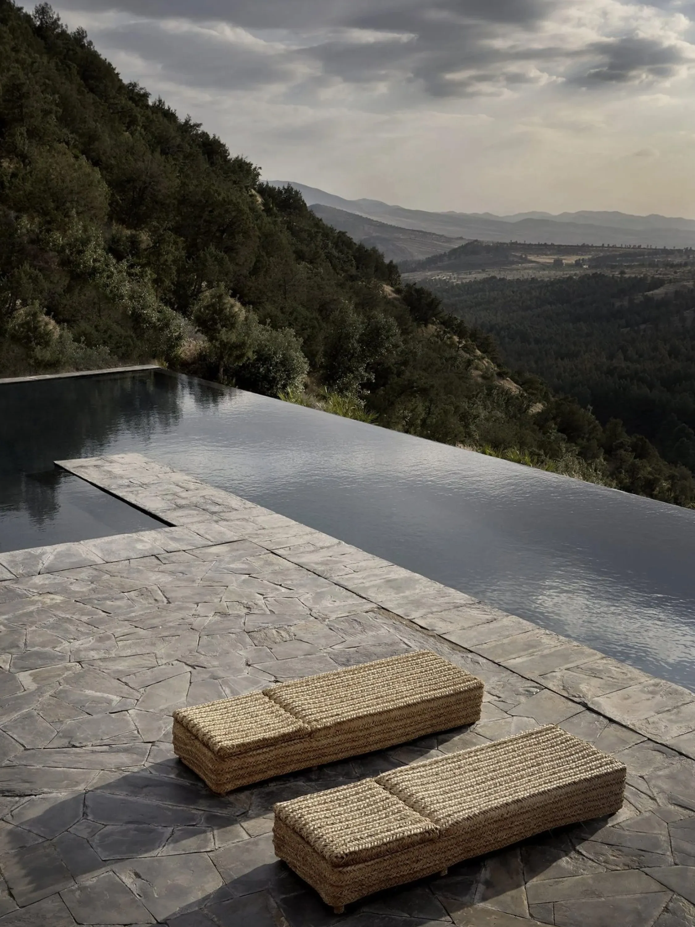 Infinity pool.