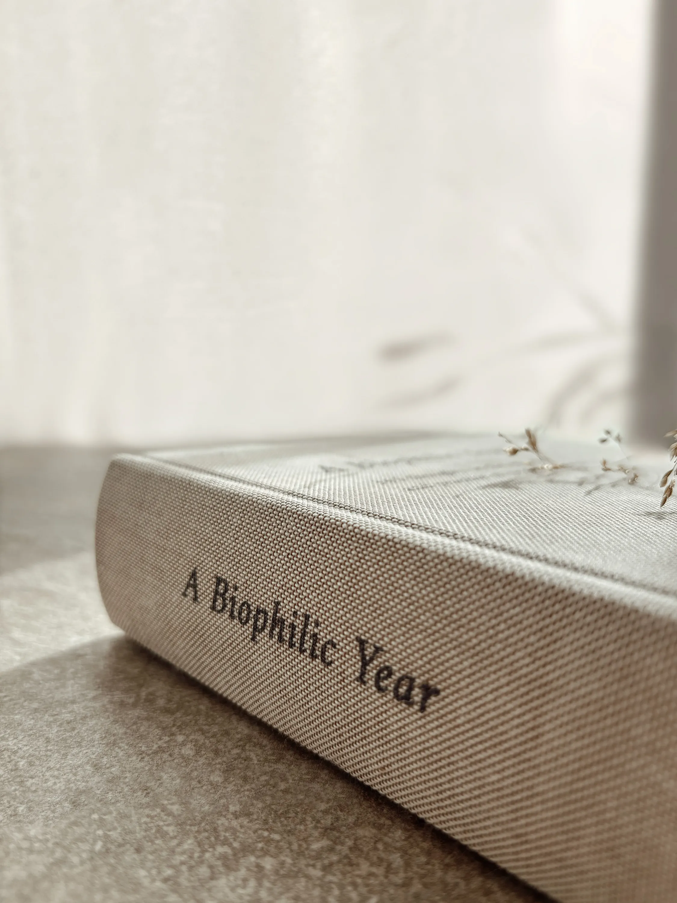 The book A Biophilic Year.