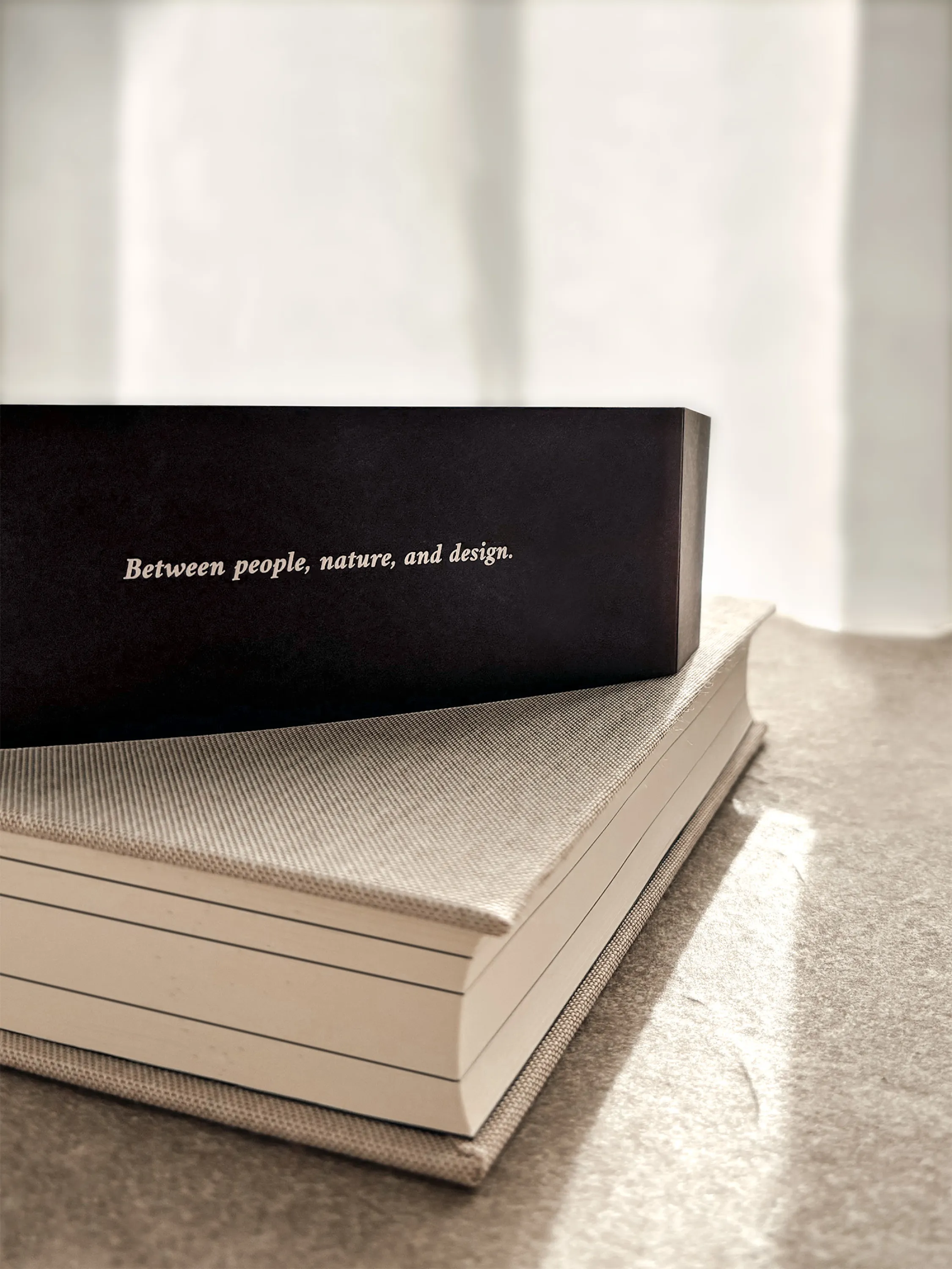 The book A Biophilic Year: between people, nature, and design.