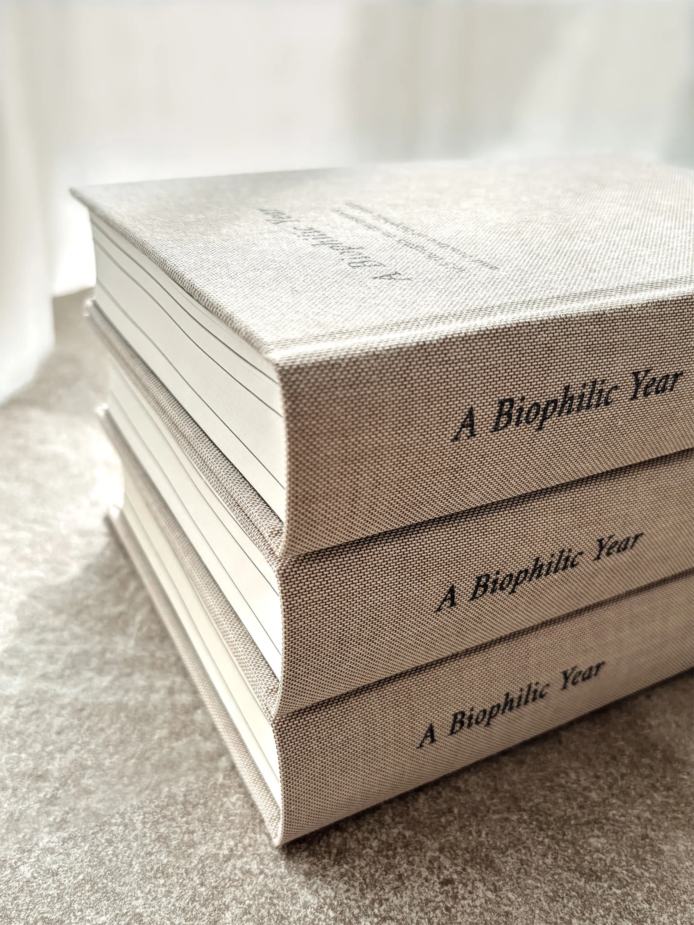 A few copies of A Biophilic Year.