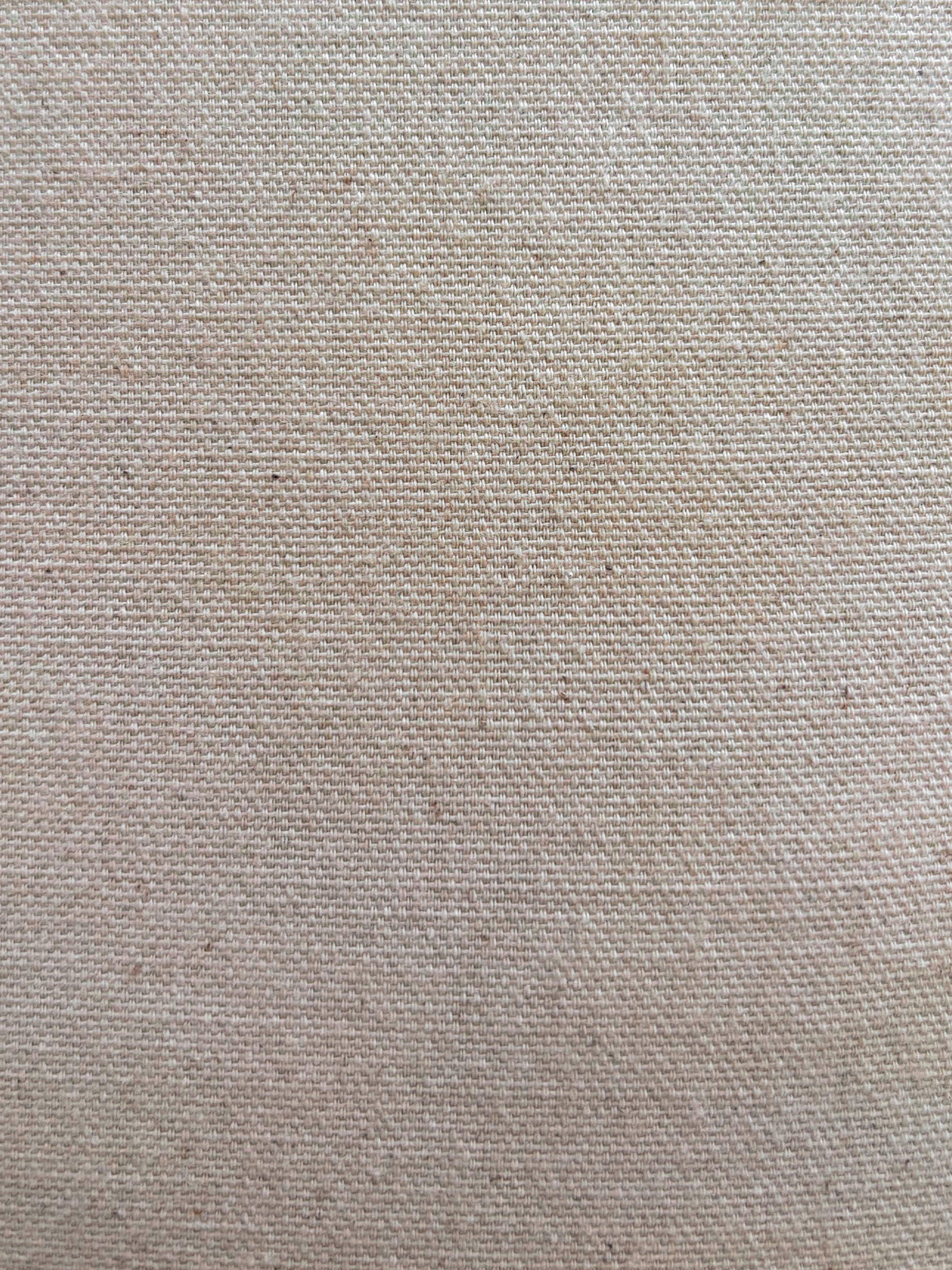 Flat woven fabric in a pale sand tone